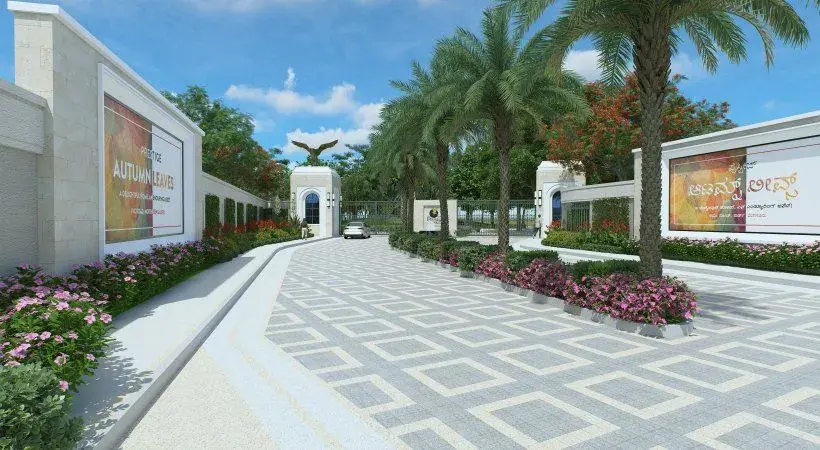 Prestige Autumn Leaves in North Bangalore (artist&rsquo;s impression)