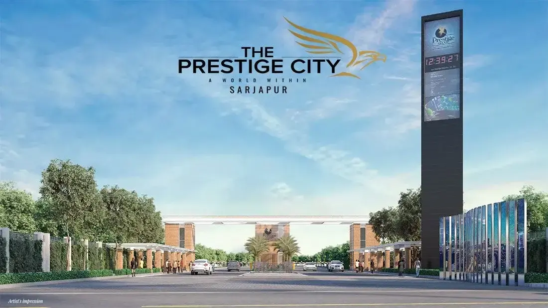 Prestige City Sarjapur Road in East Bangalore (artist&rsquo;s impression)