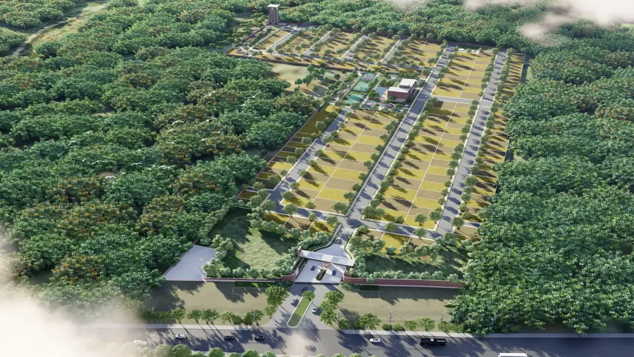 Prestige Crystal Lawns in North Bangalore (artist&rsquo;s impression)