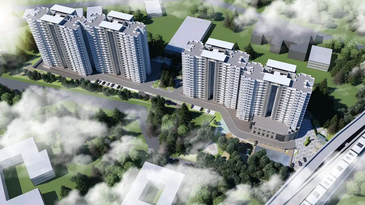 Prestige Elysian in South Bangalore (artist&rsquo;s impression)