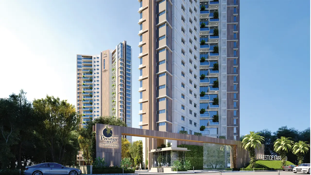 Prestige Fairfield in North Bangalore (artist&rsquo;s impression)