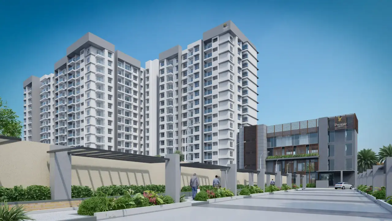 Prestige Greenbrook in North Bangalore (artist&rsquo;s impression)