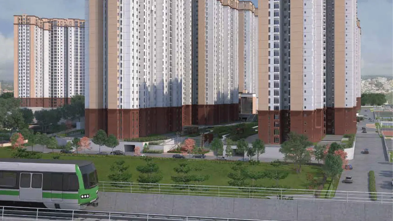Prestige Jindal City in West Bangalore (artist&rsquo;s impression)