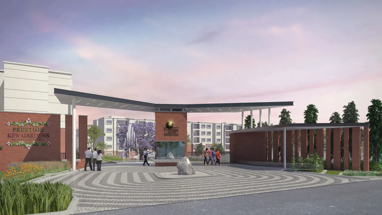 Prestige Kew Gardens in East Bangalore (artist&rsquo;s impression)