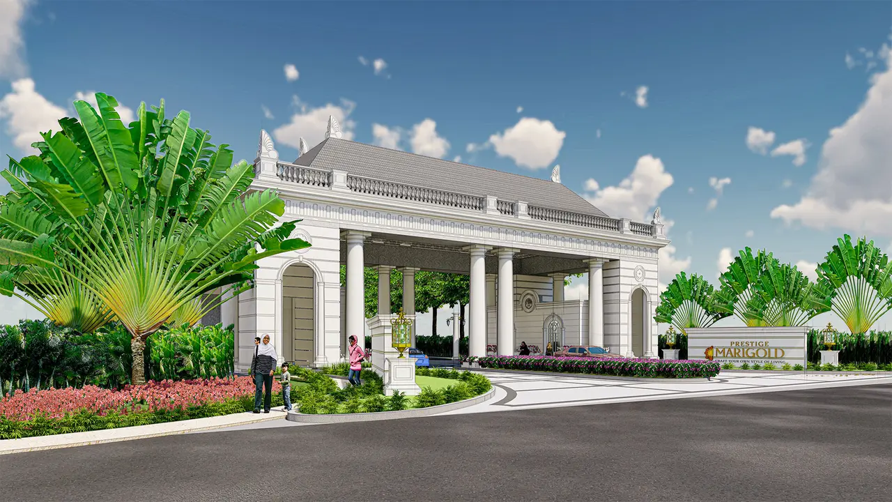 Prestige Marigold in North Bangalore (artist&rsquo;s impression)