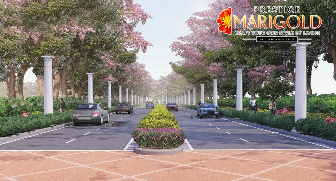 Prestige Marigold Phase 2 in North Bangalore (artist&rsquo;s impression)