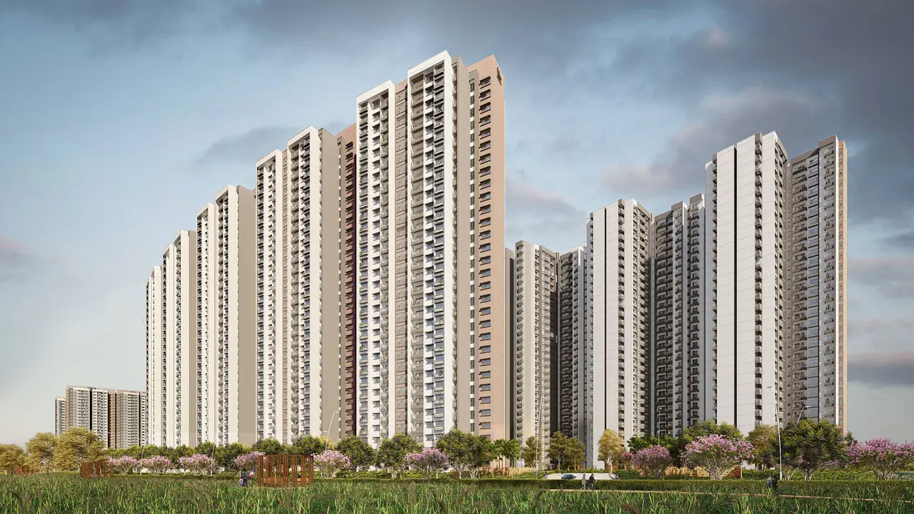 Prestige Meridian Park in East Bangalore (artist&rsquo;s impression)