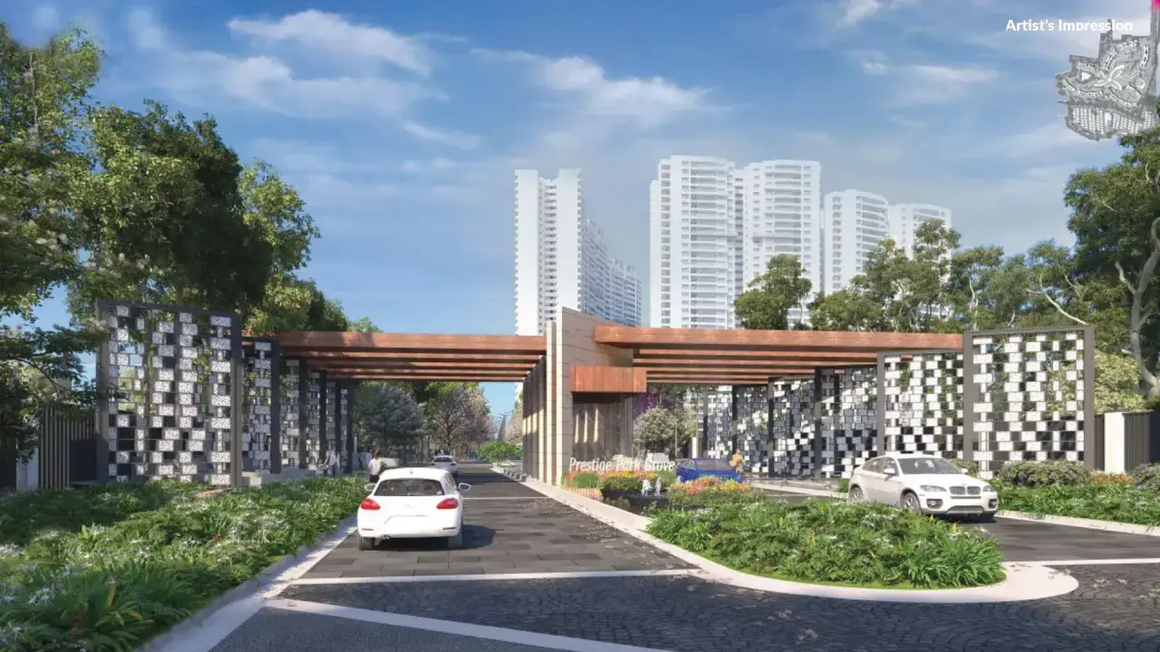 Prestige Park Grove in East Bangalore (artist&rsquo;s impression)