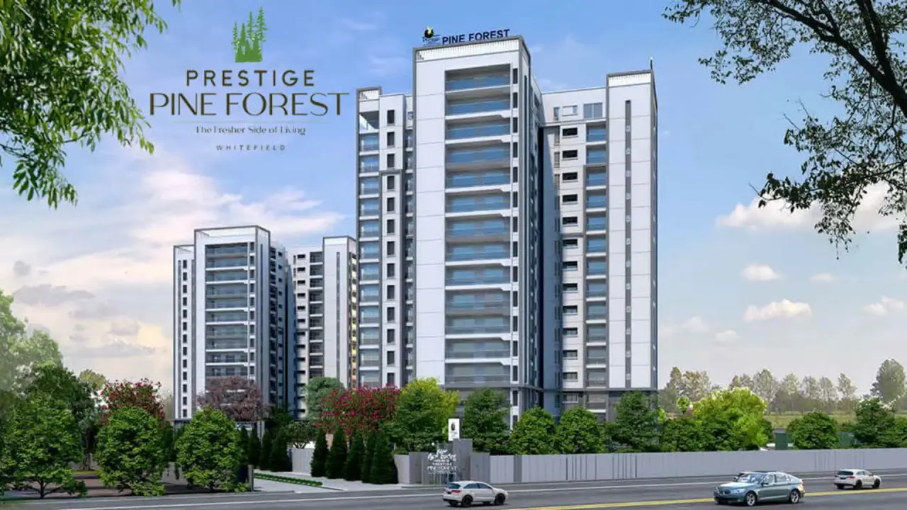 Prestige Pine Forest in East Bangalore (artist&rsquo;s impression)