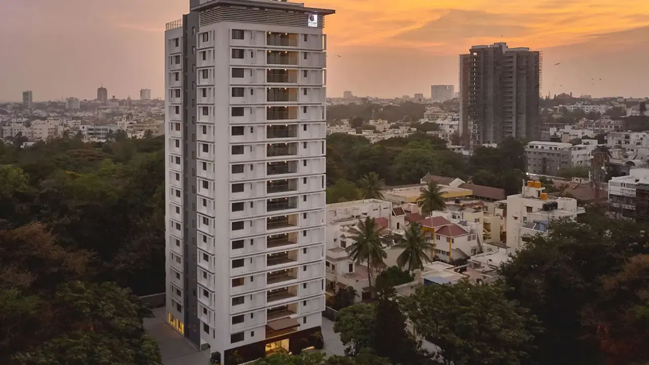 Prestige Spencer Heights in Central Bangalore (artist&rsquo;s impression)