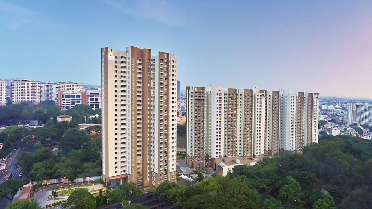 Prestige Westwoods in West Bangalore (artist&rsquo;s impression)