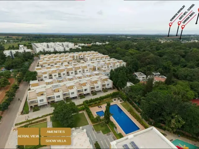 Prestige Woodside, Prestige villas in North Bangalore